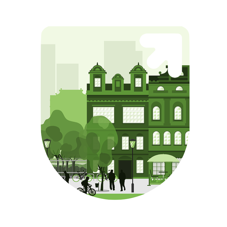 Herb kierunku EkoMiasto EkoMiasto